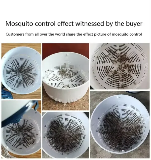 Smart Home USB Electric Mosquito Killer Trap Moth Fly Wasp Led Night Light Lamp Bug Insect Light Killing Pest Zapper Repeller - Image 8