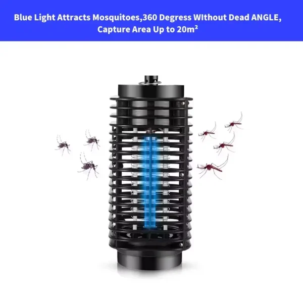Home Mosquito Lamp Fly Killer No Radiation Electronic Mosquito Catching Machine With Night Lamp - Image 2