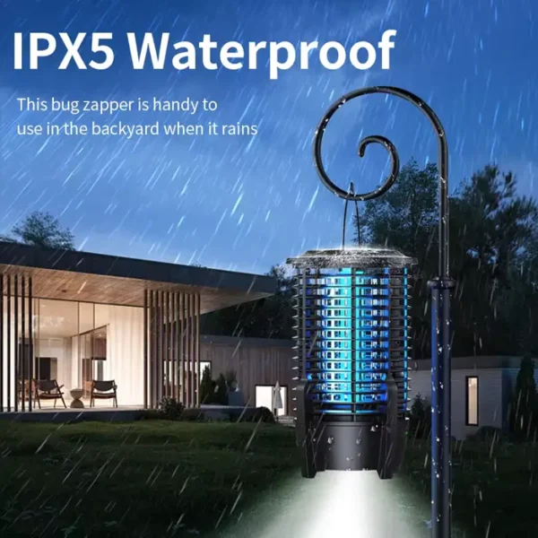 New Design 3-In-1 Rechargeable Mosquito Killer Indoor & Outdoor Camping Light Charging Night Light Home Mosquito Catcher Electric Mosquito Killer - Image 5
