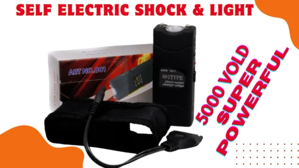 Rechargeable Electric Shocking Torch Gun