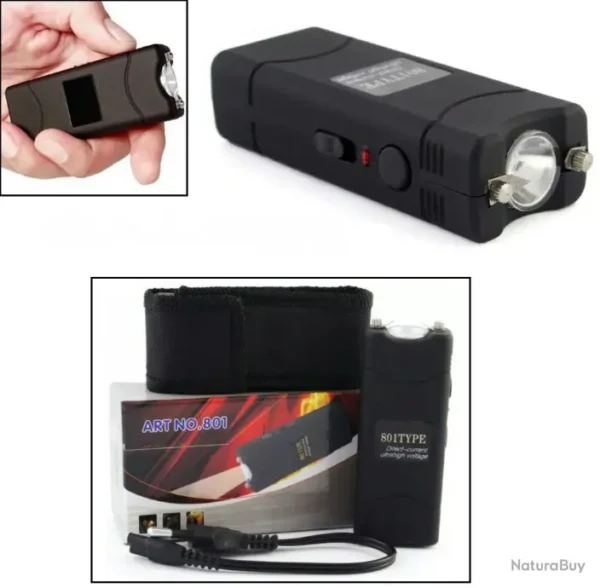 Rechargeable Electric Shocking Torch Gun - Image 3